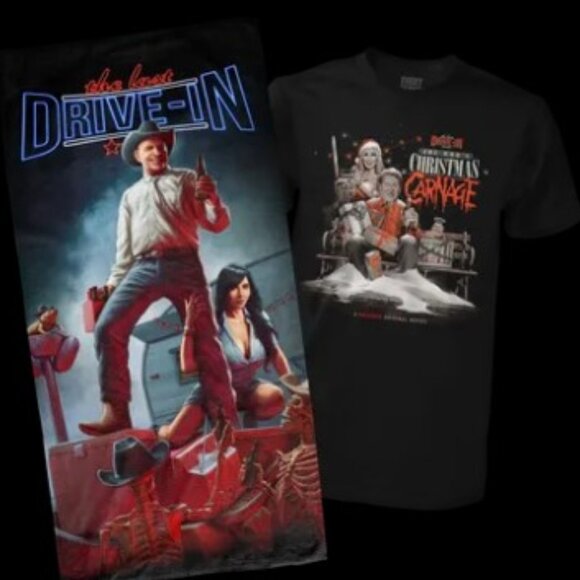 Last Drive -In Tee and Towel - Picture 1 of 3